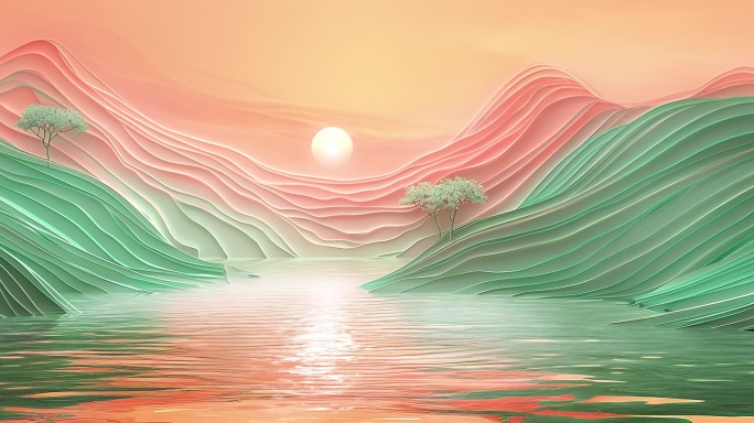 国风山水