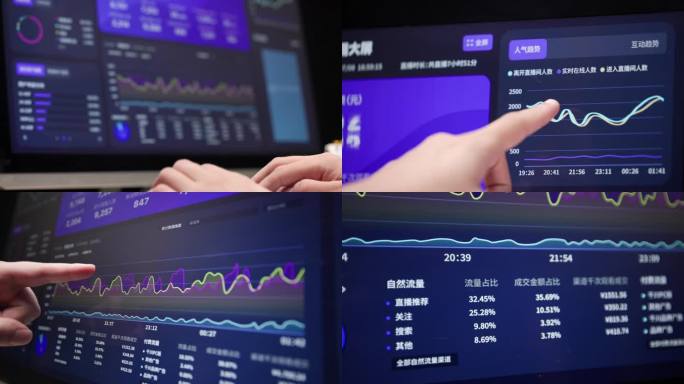 主播直播带货产品讲解带货主播卖货后台