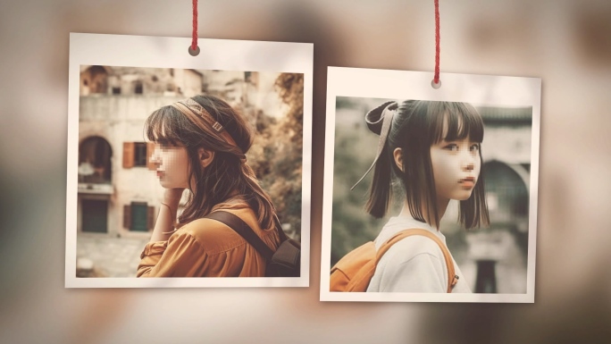 pr七夕情人节电子相册企业周年纪念册