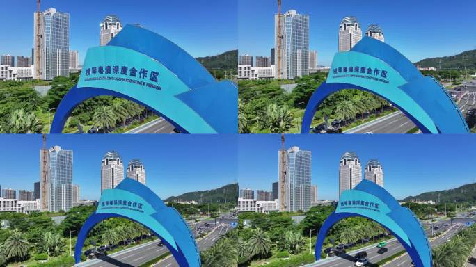 原创4k珠海横琴大桥