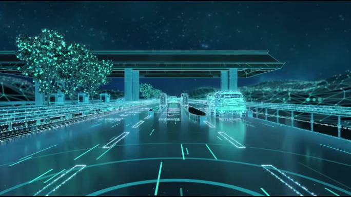 车内驾驶视角全息智能自动驾驶各场景