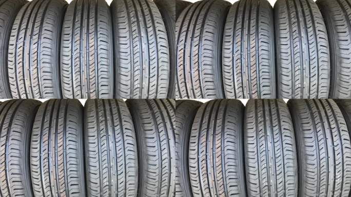 新鲜轮胎入库