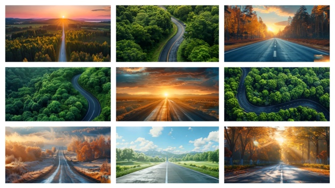 唯美道路合集各种道路