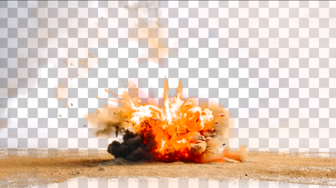 7款爆炸特效合成 带透明通道