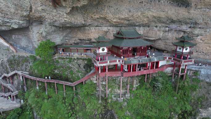 平和灵通山灵通寺航拍