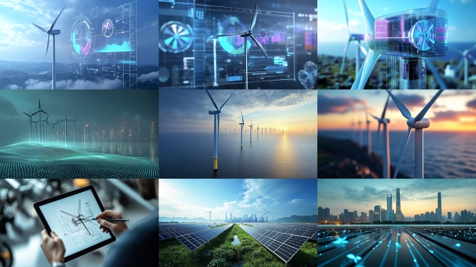 风力发电 光伏 新能源 清洁能源 能源