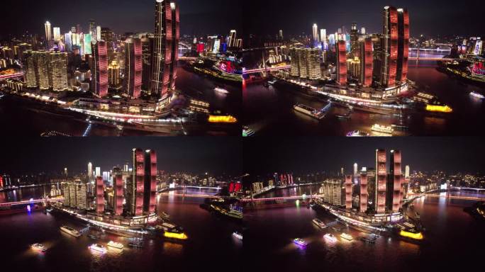 重庆夜景航拍
