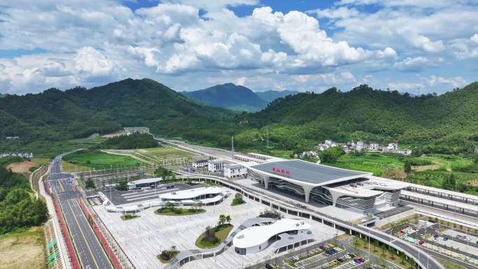 4K原创安徽黄山西站合集