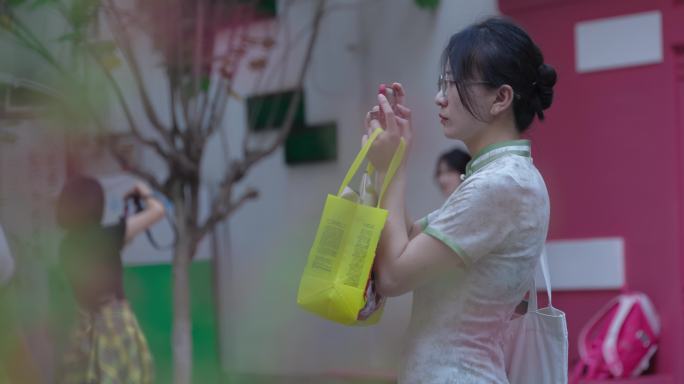 8k成都玉林社区改造 玉林街道人群