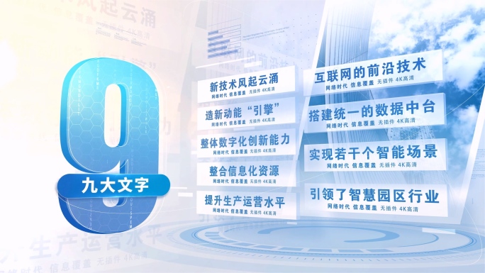 明亮板块分类文字信息