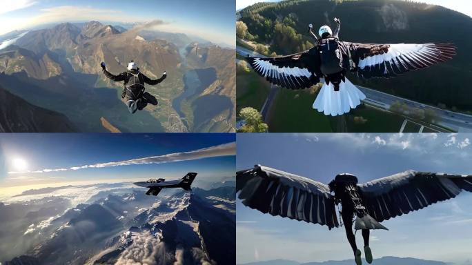 高空飞行运动 极限运动