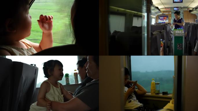 高铁车厢场景