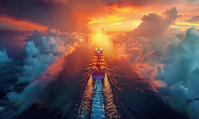 货轮 巨轮 海运 海上贸易 海上运输