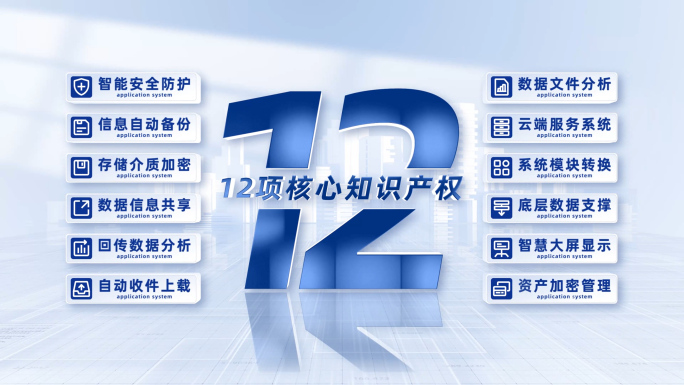 （12）简洁明亮十二大分类