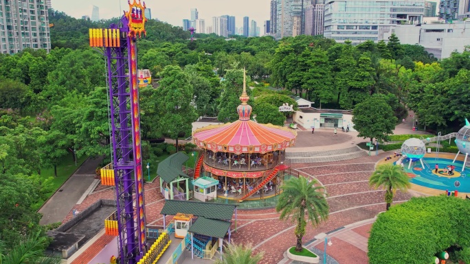 旋转木马旋转飞机游乐场设施设备