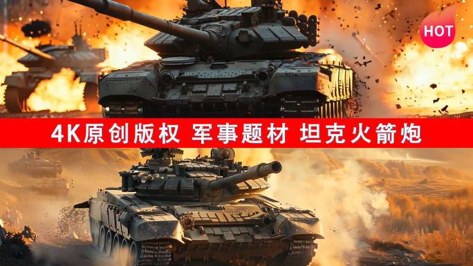 重型坦克装甲火箭炮战争