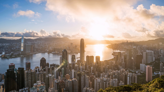 香港航拍延时合集