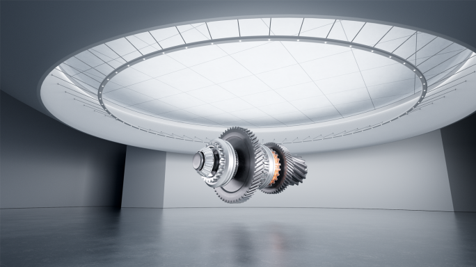 未来高科技场景三维产品展示动画C4D工程