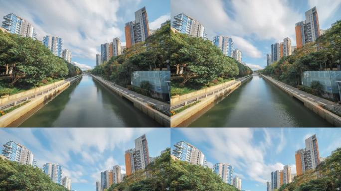 【6K】深圳南山蛇口云朵流动延时摄影