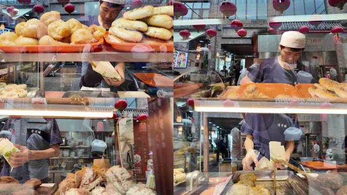 老北京胡同文化街头小吃