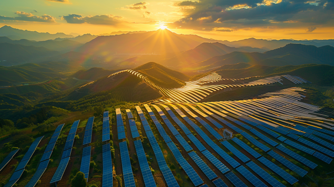 太阳能 光伏 新能源 发电站 电网
