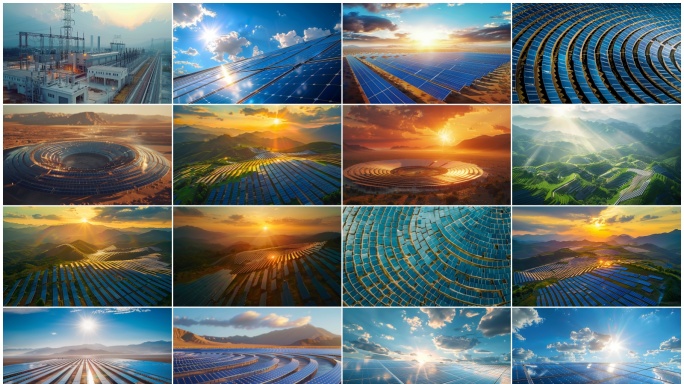太阳能 光伏 新能源 发电站 电网