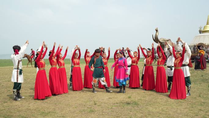 草原那达慕表演