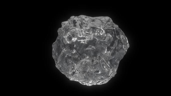水滴水球水流体三维水滴3D水珠（带通道）