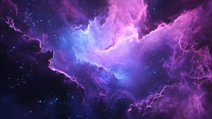 星云穿梭宇宙穿越星系星空宇宙太空银河星辰
