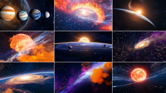 【宇宙超全合集】星系 星球 行星 恒星