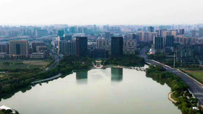 嘉兴姚家荡航拍