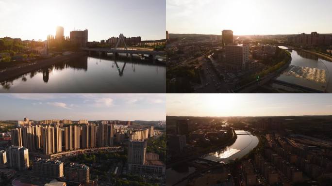 内蒙古准格尔旗夕阳2