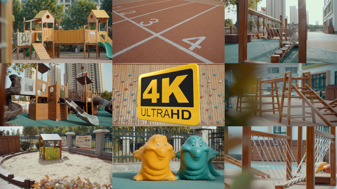 高端幼儿园环境玩具设施空景实拍