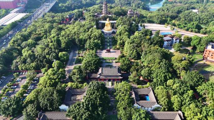 华岩寺航拍