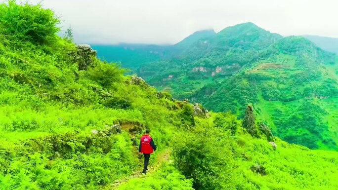 自然生态 青山绿水 房屋建筑