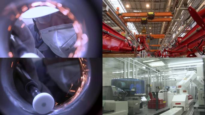 工业制造 生产车间 车间工人 工厂车间