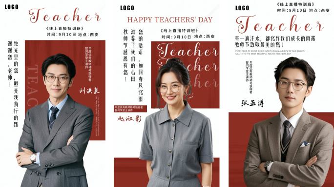 人物商务人物介绍AE模板(竖版）