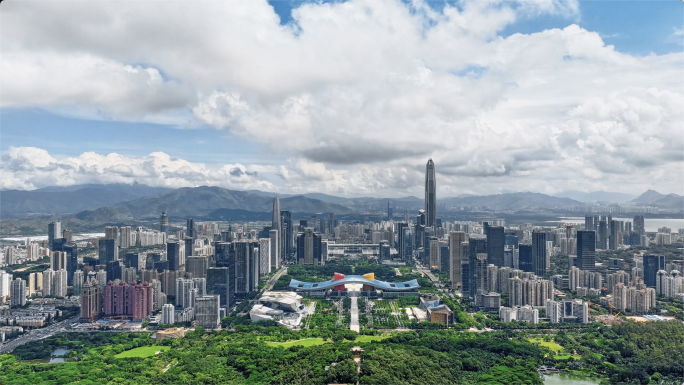【合集】深圳航拍延时合集 深圳地标合集