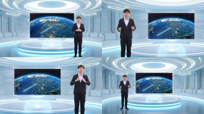 简洁科技虚拟演播室演播厅