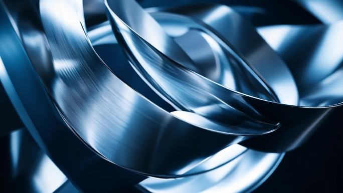 银色金属质感动态