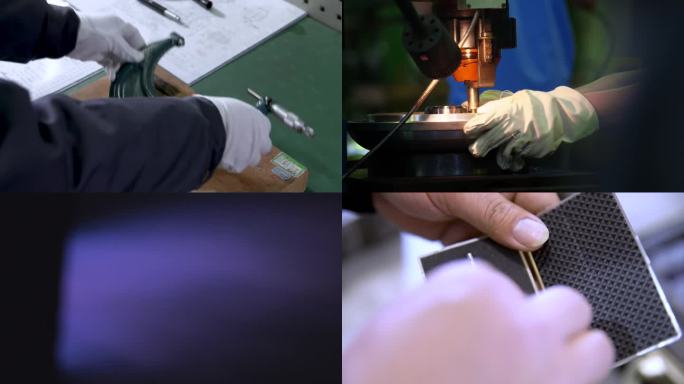 传统工业 机械加工 工业生产线