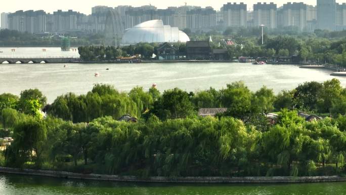 聊城东昌湖美景