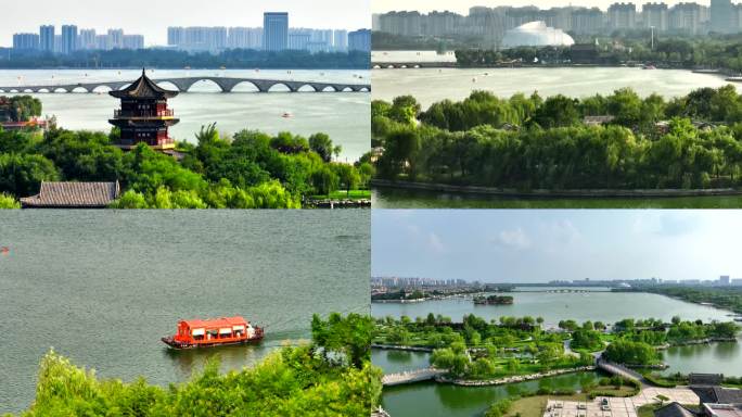聊城东昌湖美景