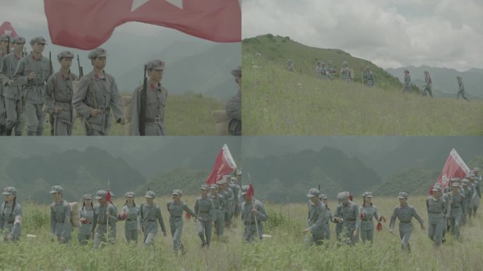 4k红军长征行军