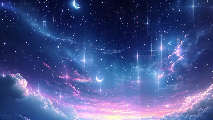 梦幻夜空 梦幻星空 夜空奇观 星空梦幻