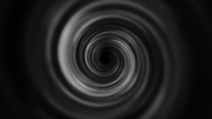 【4K】黑白漩涡穿梭画面