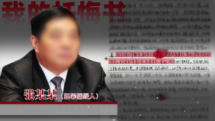 反腐忏悔书AE模板