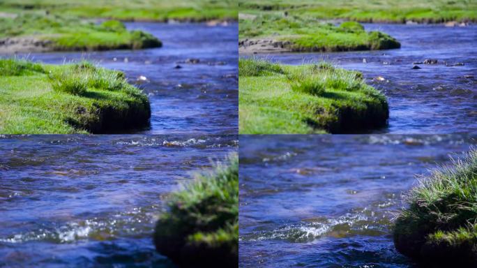 江河流水 高原上游 流水 长江上游流水