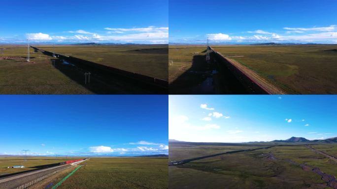 集装箱运输 交通物流 列车 货运