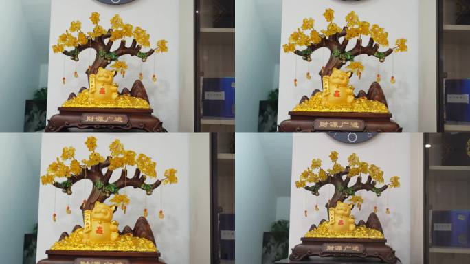 招财进宝招财猫装饰摆件